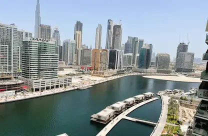 Apartment - 1 Bedroom - 2 Bathrooms for rent in Hamilton Tower - Business Bay - Dubai