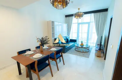 Living / Dining Room image for: Apartment - 1 Bedroom - 1 Bathroom for sale in Bayz by Danube - Business Bay - Dubai, Image 1