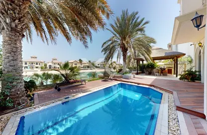 Villa - 4 Bedrooms - 5 Bathrooms for rent in Garden Homes Frond M - Garden Homes - Palm Jumeirah - Dubai