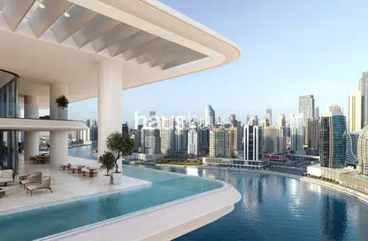 Apartment - 4 Bedrooms - 5 Bathrooms for sale in Vela Viento By Omniyat - Business Bay - Dubai