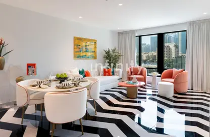 Apartment - 1 Bedroom - 2 Bathrooms for rent in Burj Views podium - Burj Views - Downtown Dubai - Dubai