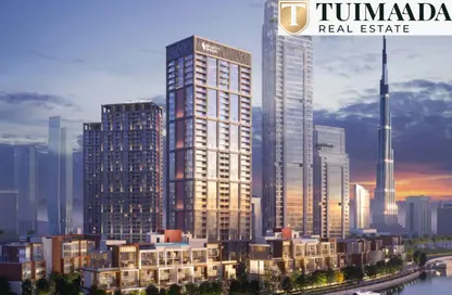 Apartment - Studio - 1 Bathroom for sale in Peninsula Two - Peninsula - Business Bay - Dubai