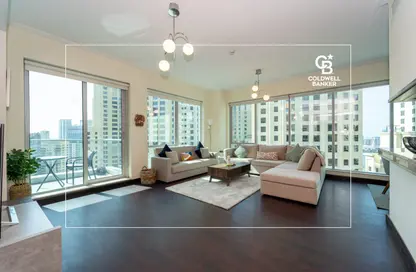 Apartment - 1 Bedroom - 2 Bathrooms for rent in Shemara Tower - Marina Promenade - Dubai Marina - Dubai