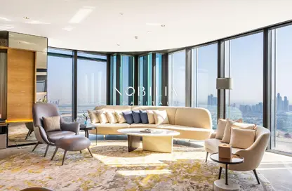 Apartment - 2 Bedrooms - 3 Bathrooms for rent in One Za'abeel Tower - Zabeel 1 - Zabeel - Dubai