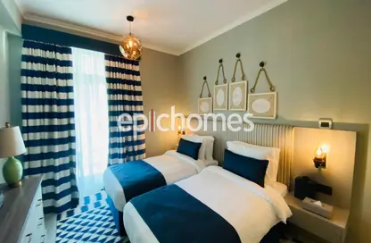 صورة لـ غرفة- غرفة النوم شقة - غرفة نوم - 2 حمامات للايجار في بوديوم برج فيوز - برج فيوز - دبي وسط المدينة - دبي ، صورة رقم 1