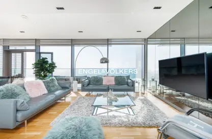 Apartment - 4 Bedrooms - 6 Bathrooms for rent in Apartment Building 3 - Bluewaters Residences - Bluewaters - Dubai