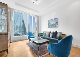 Living Room image for: Apartment - 3 bedrooms - 4 bathrooms for sale in Limestone House - DIFC - Dubai, Image 1