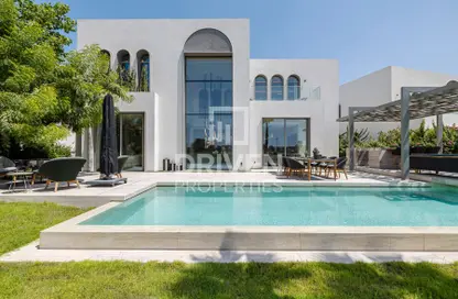 Villa - 4 Bedrooms - 6 Bathrooms for rent in Entertainment Foyer - Islamic Clusters - Jumeirah Islands - Dubai