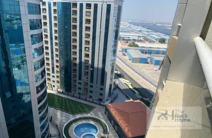 Outdoor Building image for: Apartment - 1 Bedroom - 2 Bathrooms for sale in Orient Tower 1 - Orient Towers - Al Bustan - Ajman, Image 1
