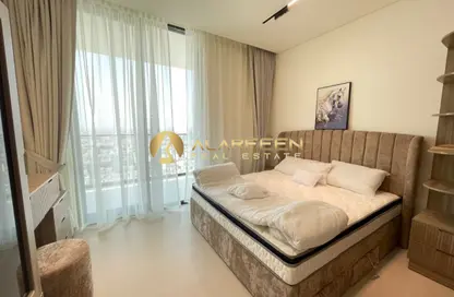 Apartment - 1 Bedroom - 2 Bathrooms for rent in Binghatti Azure - Jumeirah Village Circle - Dubai