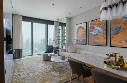 Apartment - 1 Bedroom - 2 Bathrooms for rent in One Za'abeel Tower - Zabeel 1 - Zabeel - Dubai