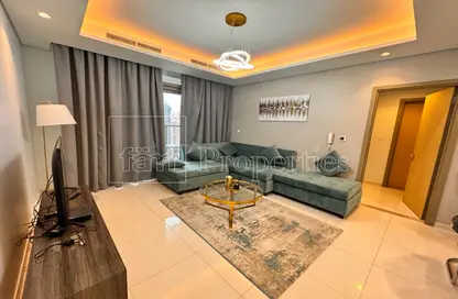 شقة - غرفة نوم - 2 حمامات للايجار في فندق ومساكن برج باراماونت - الخليج التجاري - دبي