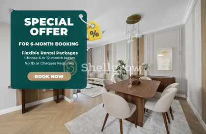 Apartment - 1 Bedroom - 1 Bathroom for rent in Sulafa Tower - Dubai Marina - Dubai