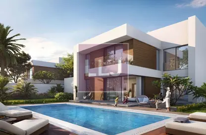 Pool image for: Villa - 5 Bedrooms - 6 Bathrooms for sale in The Dunes - Saadiyat Reserve - Saadiyat Island - Abu Dhabi, Image 1