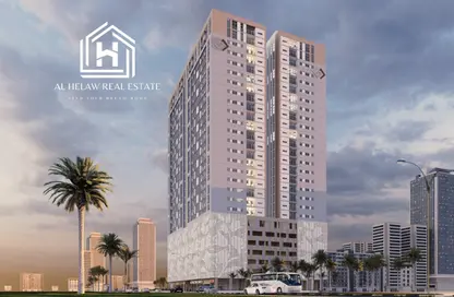 Apartment - 1 Bedroom - 2 Bathrooms for sale in Bluebell Residence - Al Amerah - Ajman
