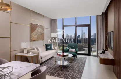 النزل و الشقق الفندقية - غرفة نوم - 2 حمامات للايجار في إنتركونتيننتال ريزيدنسز الخليج التجاري - الخليج التجاري - دبي