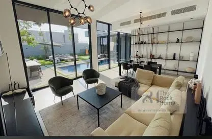 Living / Dining Room image for: Townhouse - 3 Bedrooms - 4 Bathrooms for sale in Saro - Masaar - Tilal City - Sharjah, Image 1