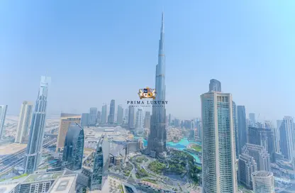 Apartment - 3 Bedrooms - 5 Bathrooms for rent in Bridge Sky - Burj Khalifa Area - Downtown Dubai - Dubai