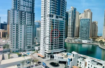 Apartment - 1 Bedroom - 1 Bathroom for rent in Time Place Tower - Dubai Marina - Dubai
