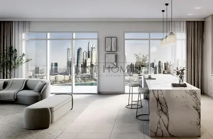 Apartment - 3 Bedrooms - 3 Bathrooms for sale in Beach Mansion - EMAAR Beachfront - Dubai Harbour - Dubai