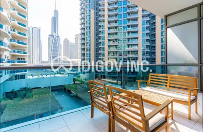 Apartment - 1 Bedroom - 1 Bathroom for sale in Azure - Dubai Marina - Dubai