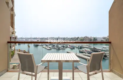 Balcony image for: Apartment - 1 Bathroom for rent in Palm Views West - Palm Views - Palm Jumeirah - Dubai, Image 1