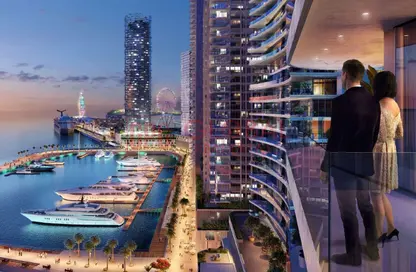 Penthouse - 4 Bedrooms - 5 Bathrooms for sale in Beachgate by Address - EMAAR Beachfront - Dubai Harbour - Dubai