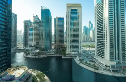 شقة - غرفة نوم - 2 حمامات للايجار في ليك فيو - (JLT) مجمع B - أبراج بحيرة الجميرا - دبي