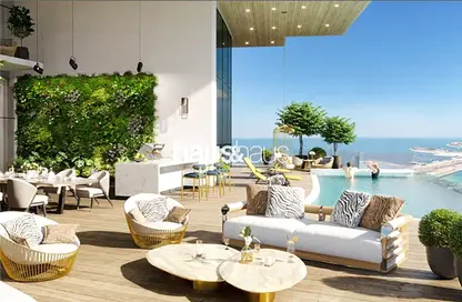 Terrace image for: Duplex - 2 Bedrooms - 3 Bathrooms for sale in Cavalli Casa Tower - Al Sufouh 2 - Al Sufouh - Dubai, Image 1