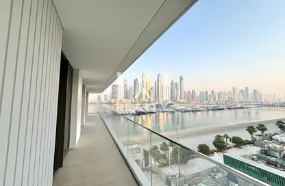 Apartment - 3 Bedrooms - 4 Bathrooms for rent in Palace Beach Residence - EMAAR Beachfront - Dubai Harbour - Dubai