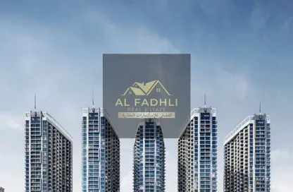 Apartment - 2 Bedrooms - 4 Bathrooms for sale in Ajman Creek Towers - Al Rashidiya 1 - Al Rashidiya - Ajman