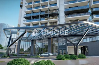 Outdoor Building image for: Apartment - 1 Bedroom - 2 Bathrooms for sale in The Paragon by IGO - Business Bay - Dubai, Image 1