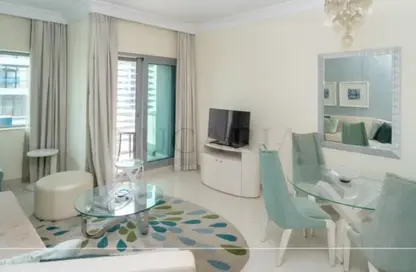 Apartment - 1 Bedroom - 2 Bathrooms for rent in The Signature - Burj Khalifa Area - Downtown Dubai - Dubai