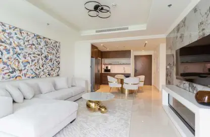 Apartment - 2 Bedrooms - 2 Bathrooms for rent in Palace Beach Residence - EMAAR Beachfront - Dubai Harbour - Dubai