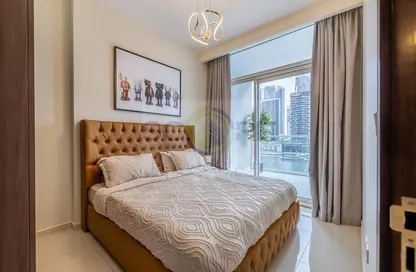 Room / Bedroom image for: Apartment - 2 Bedrooms - 2 Bathrooms for rent in Vera Residences - Business Bay - Dubai, Image 1