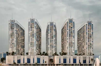 Apartment - 2 Bedrooms - 3 Bathrooms for sale in Ajman Creek Towers - Al Rashidiya 1 - Al Rashidiya - Ajman