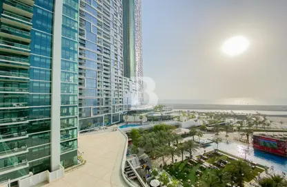 Apartment - 2 Bedrooms - 3 Bathrooms for rent in Al Bateen Residences - Jumeirah Beach Residence - Dubai
