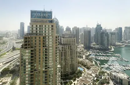 Apartment - 1 Bedroom - 2 Bathrooms for rent in Marina Heights - Dubai Marina - Dubai