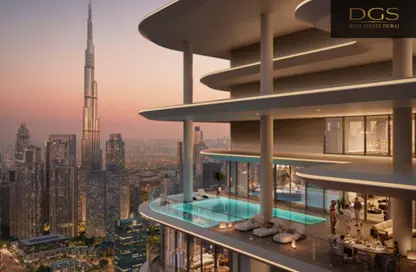 شقة - 4 غرف نوم - 5 حمامات للبيع في افارة باي بالاس - الخليج التجاري - دبي