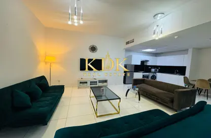 Apartment - 1 Bedroom - 2 Bathrooms for rent in Plazzo Heights - Jumeirah Village Circle - Dubai
