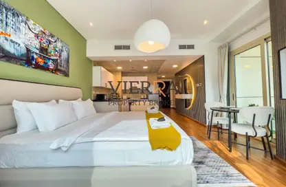 Apartment - Studio - 1 Bathroom for rent in The Royal Oceanic - Oceanic - Dubai Marina - Dubai