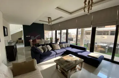 Living Room image for: Townhouse - 3 Bedrooms - 4 Bathrooms for rent in Richmond - DAMAC Hills - Dubai, Image 1