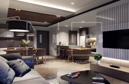 Living / Dining Room image for: Apartment - 2 Bedrooms - 4 Bathrooms for sale in Verdana - Dubai Investment Park - Dubai, Image 1