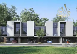 Outdoor House image for: Townhouse - 4 Bedrooms - 4 Bathrooms for sale in Robinia - Masaar - Tilal City - Sharjah, Image 1
