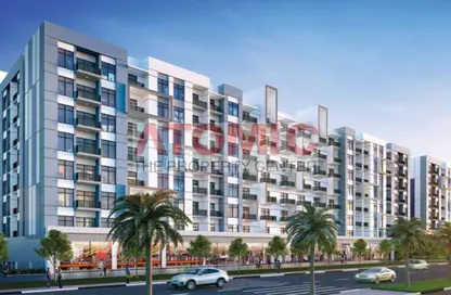 Apartment - Studio - 1 Bathroom for rent in Lawnz by Danube Block 4 - Lawnz by Danube - International City - Dubai