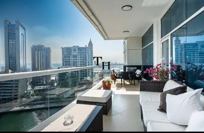 Apartment - 2 Bedrooms - 2 Bathrooms for rent in Dorra Bay - Dubai Marina - Dubai