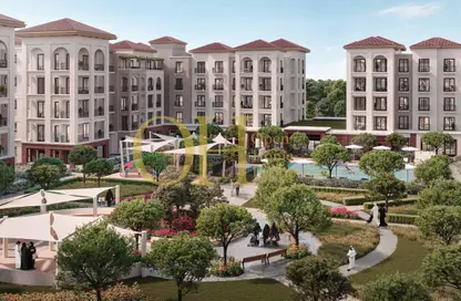 Apartment - 2 Bedrooms - 3 Bathrooms for sale in Bloom Living - Zayed City (Khalifa City C) - Khalifa City - Abu Dhabi