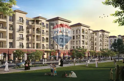 Apartment - 1 Bedroom - 2 Bathrooms for sale in Bloom Living - Zayed City (Khalifa City C) - Khalifa City - Abu Dhabi