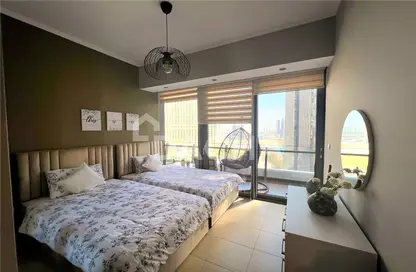 Room / Bedroom image for: Apartment - 2 Bedrooms - 2 Bathrooms for rent in Silverene Tower B - Silverene - Dubai Marina - Dubai, Image 1