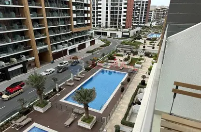 Apartment - Studio - 1 Bathroom for rent in Azizi Riviera 21 - Meydan One - Meydan - Dubai